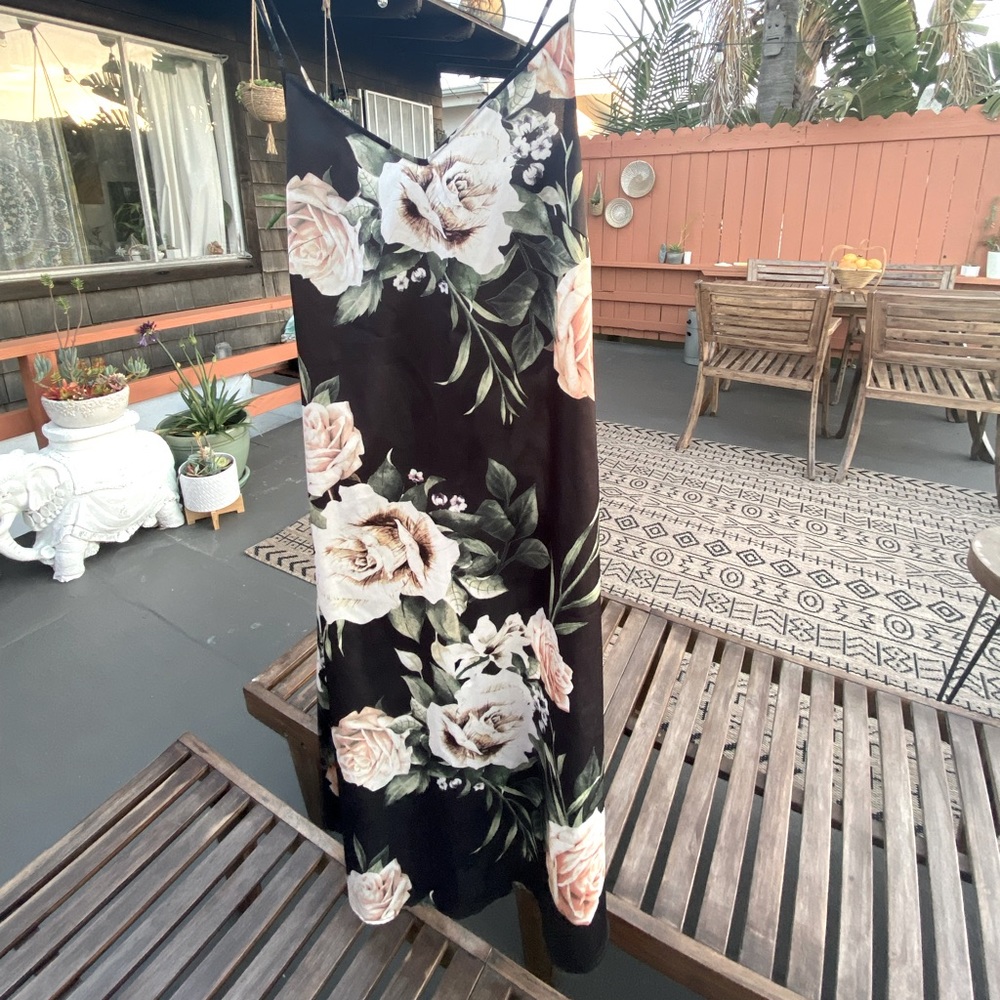 (SOLD) TWO ARROWS Floral summer dress XS/S